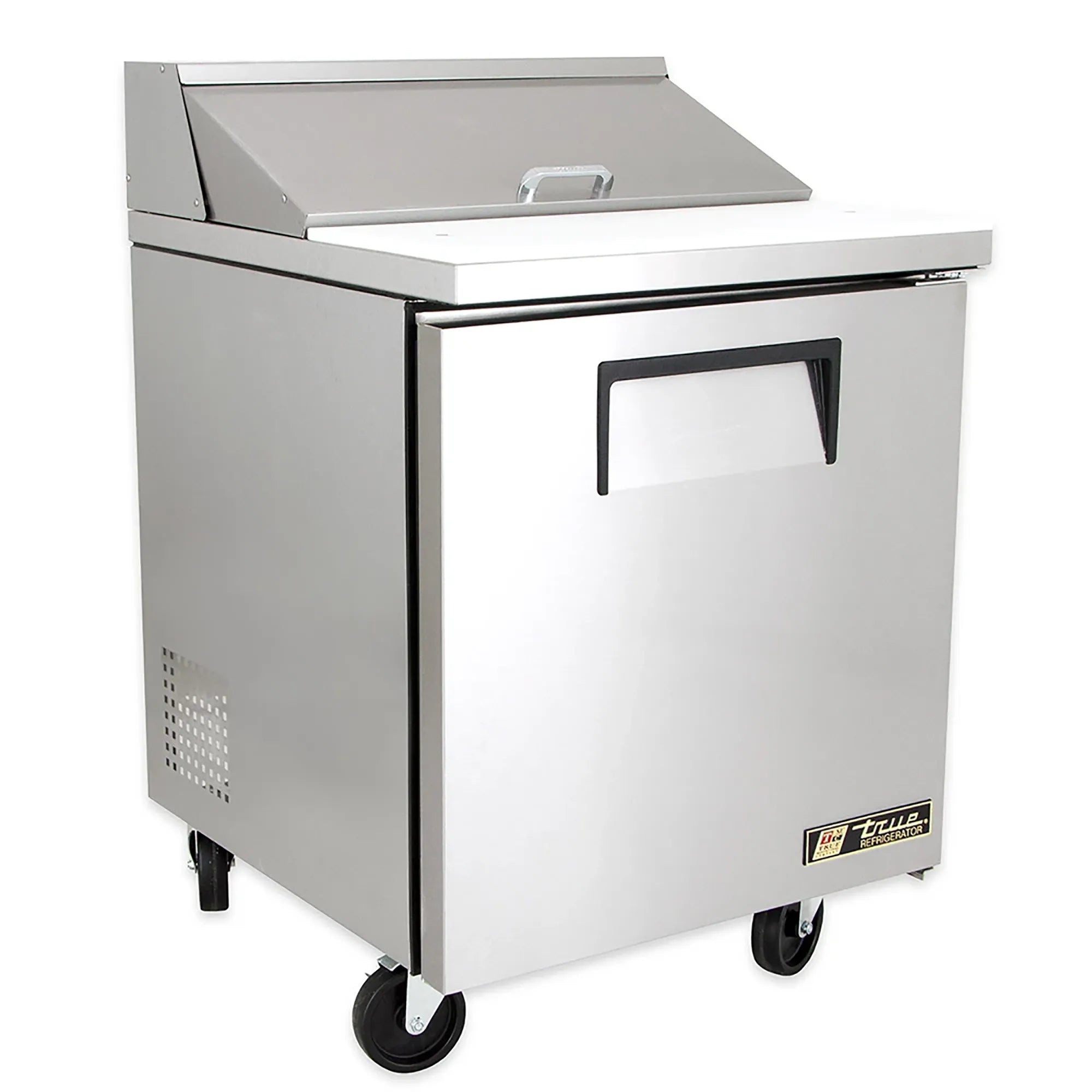 True TSSU-27-08-HC Single Door 27" Refrigerated Sandwich Prep Table - Various Configurations-Phoenix Food Equipment