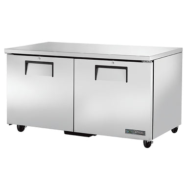True TUC-60 Series Double Door 60" Under Counter Refrigerator - Various Configurations-Phoenix Food Equipment