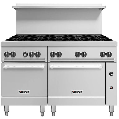 Vulcan 60SS/SC-10B Natural Gas/Propane 60" Stove Top Range - 10 Burners, Various Configurations-Phoenix Food Equipment