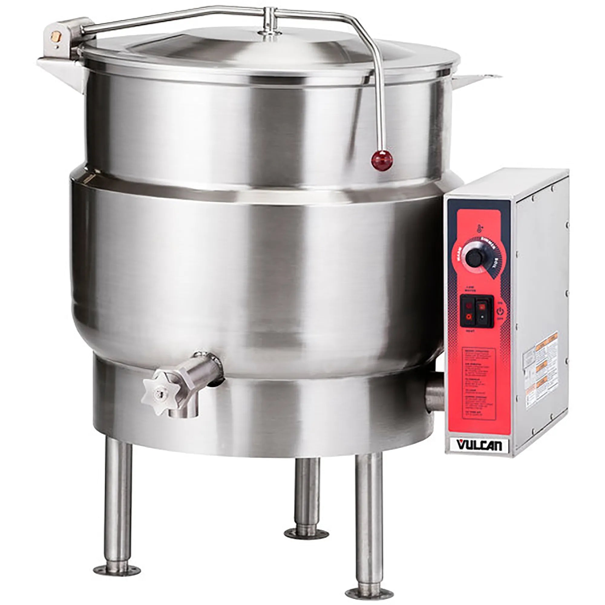 Vulcan KEL Electric Fixed Steam Kettle - Various Sizes-Phoenix Food Equipment