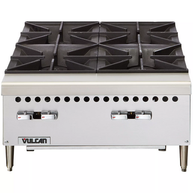 Vulcan VCRH24 Natural Gas/Propane 24" Open Burner - 4 Burners-Phoenix Food Equipment