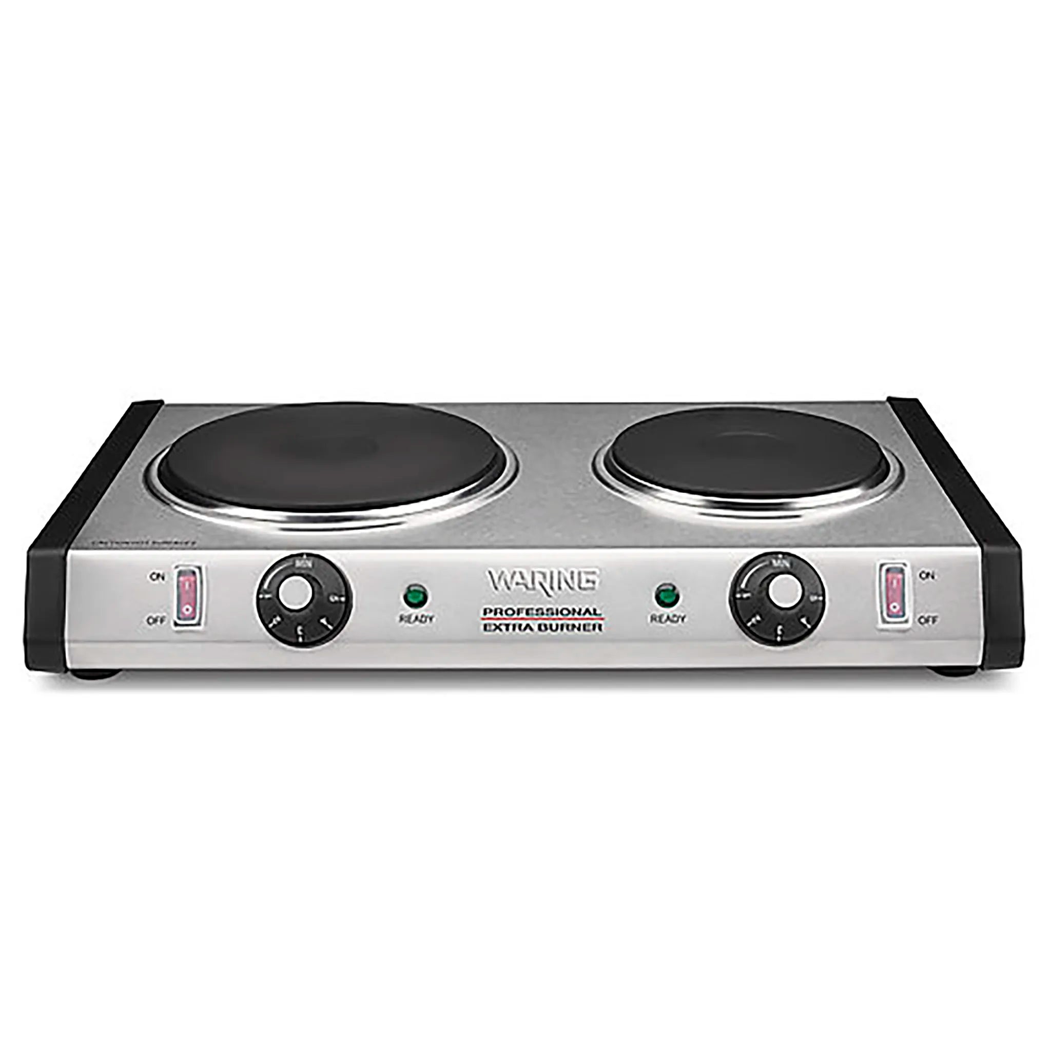 Waring WDB600 Double Cast-Iron Burner - 120V, 1800W-Phoenix Food Equipment