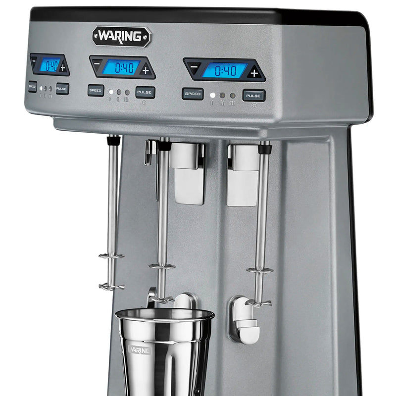 Waring WDM360TX Triple Spindle Drink Mixer With Timer-Phoenix Food Equipment