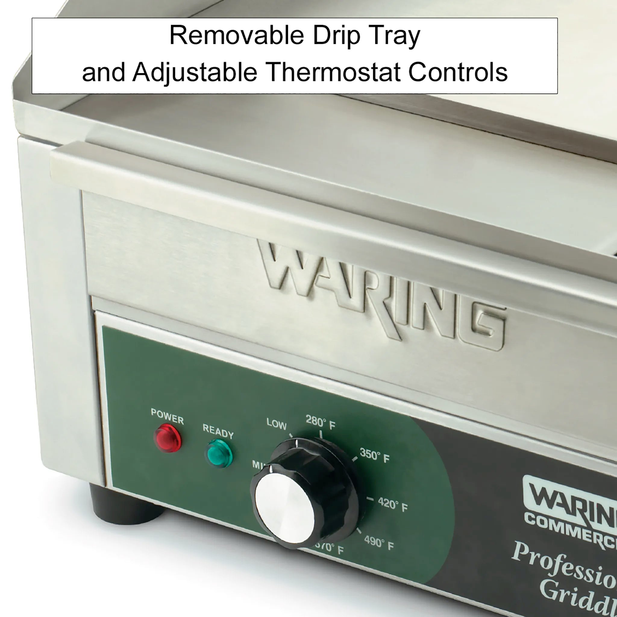 Waring WGR140X 14" Electric Griddle - 120V-Phoenix Food Equipment
