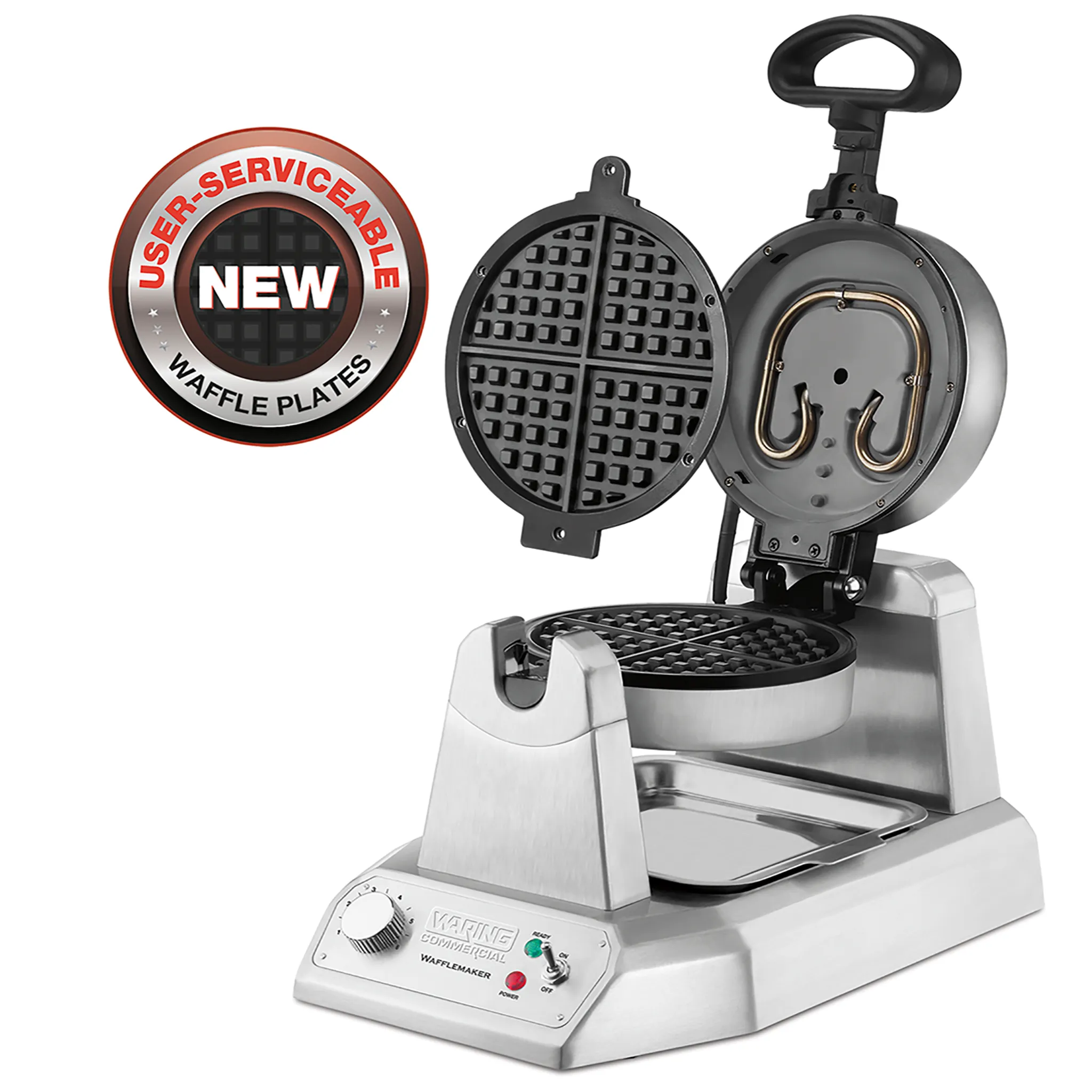 Waring WWD180X Single Classic Waffle Maker-Phoenix Food Equipment