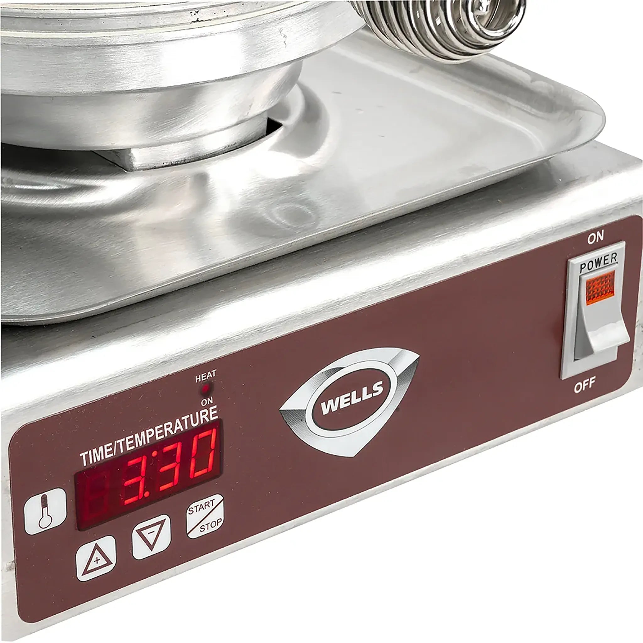 Wells WB1E Heavy Duty Single 7" Grid Waffle Baker - 120V-Phoenix Food Equipment