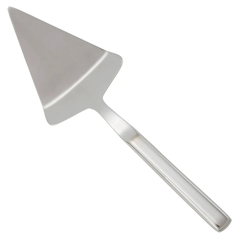 Winco 11.5-inch stainless steel pie server with hollow handle, wide triangular blade, satin finish