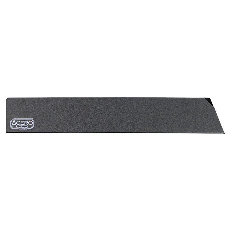 Winco knife blade guard, long narrow black textured sheath with printed Acero logo, first size option