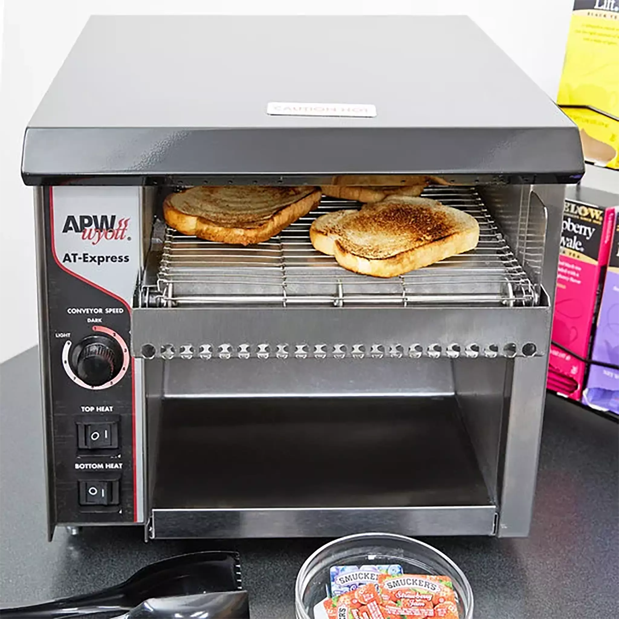 APW Wyott AT EXPRESS Conveyor Toaster - 300 Slicers Per Hour, 120V-Phoenix Food Equipment