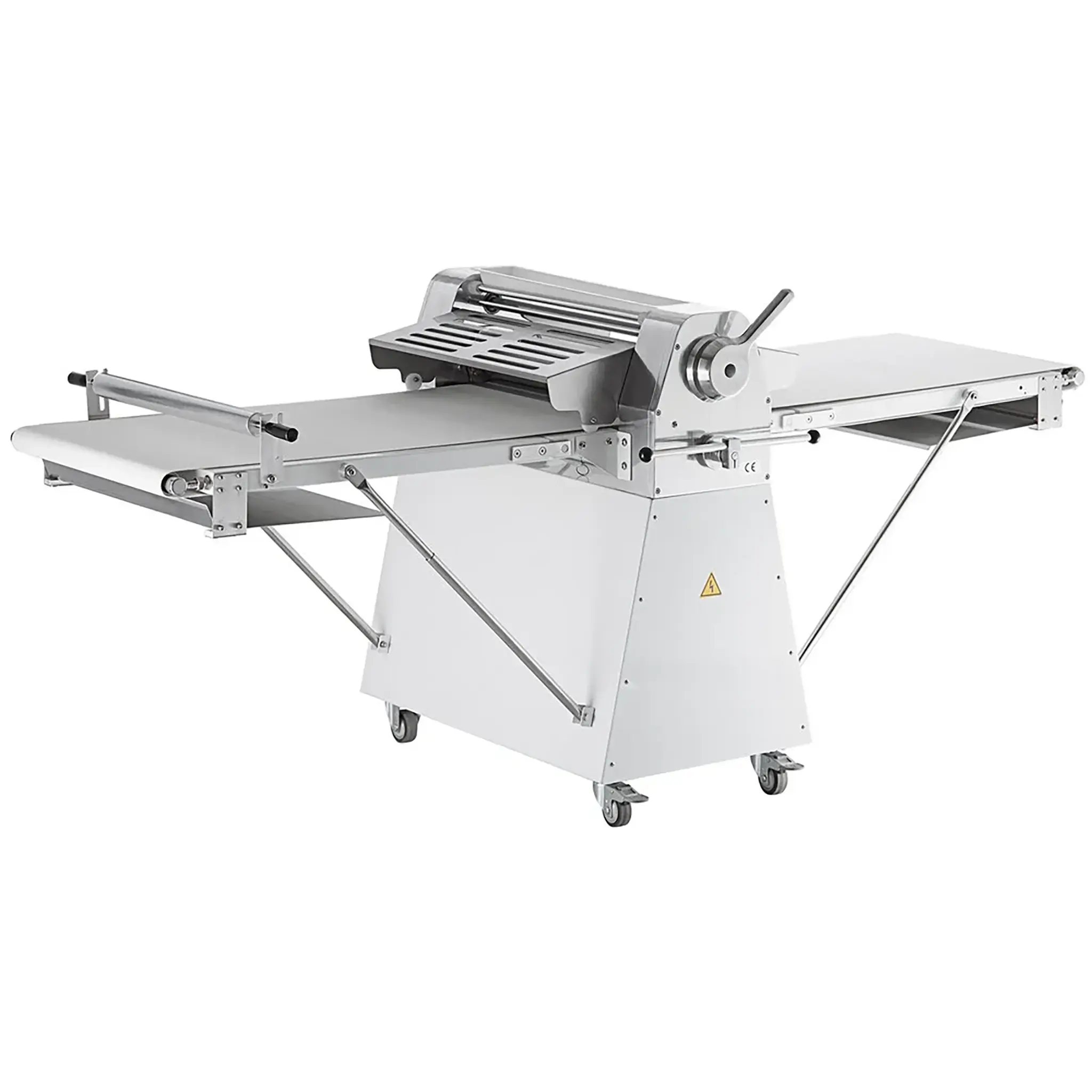 Alpha AFCS-25 Floor Model Reversible Conveyor Dough Sheeter - 25"W x 95"L-Phoenix Food Equipment