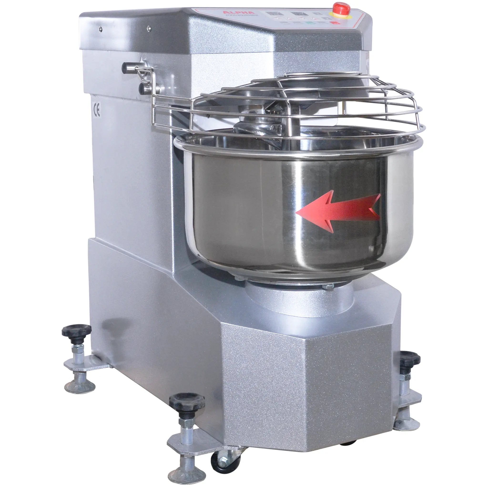 Alpha AVS-20 Ten Speed Commercial Spiral Mixer - 20Qt Capacity, 120V-Phoenix Food Equipment