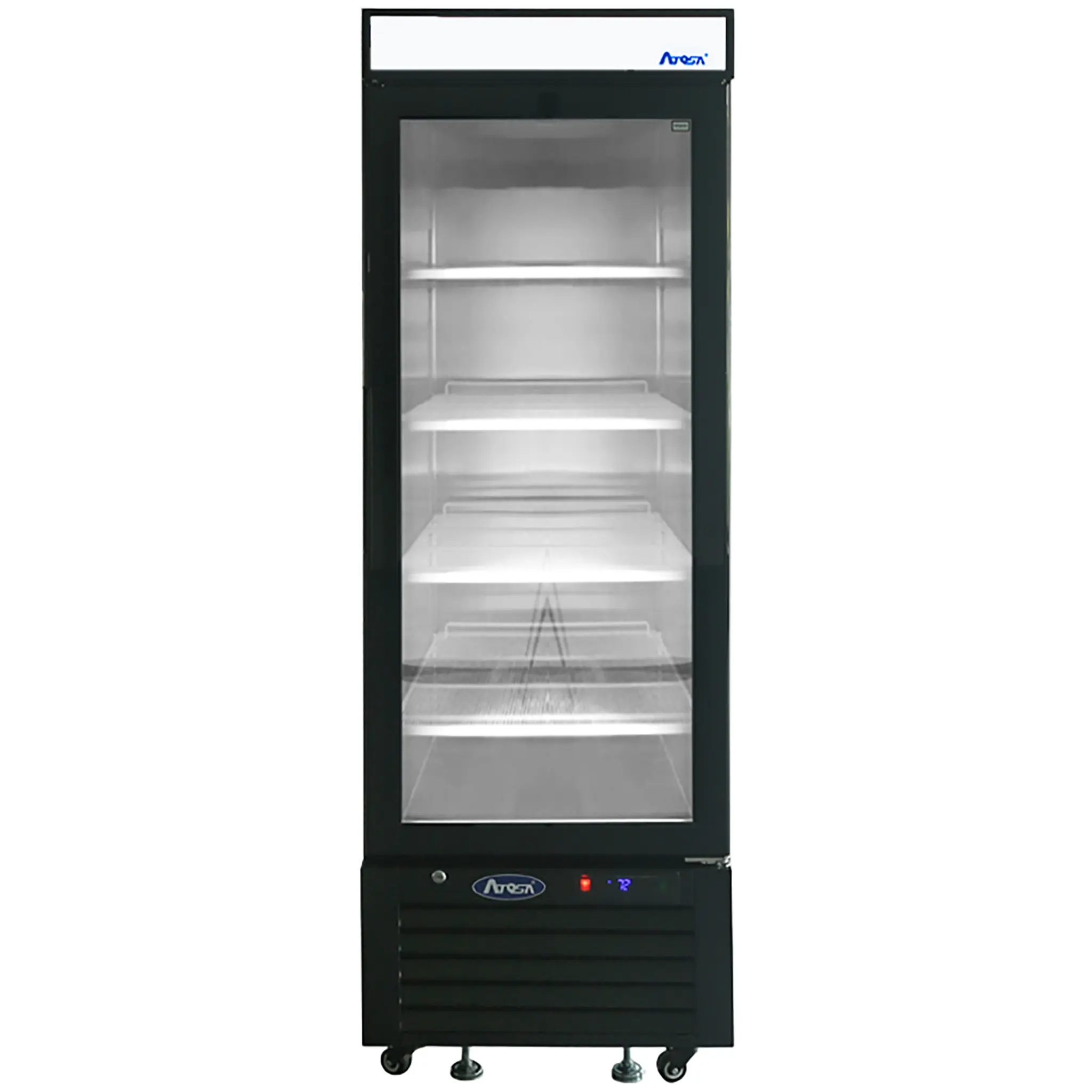 Atosa MCF8726GR Single Door 24" Wide Display Refrigerator-Phoenix Food Equipment