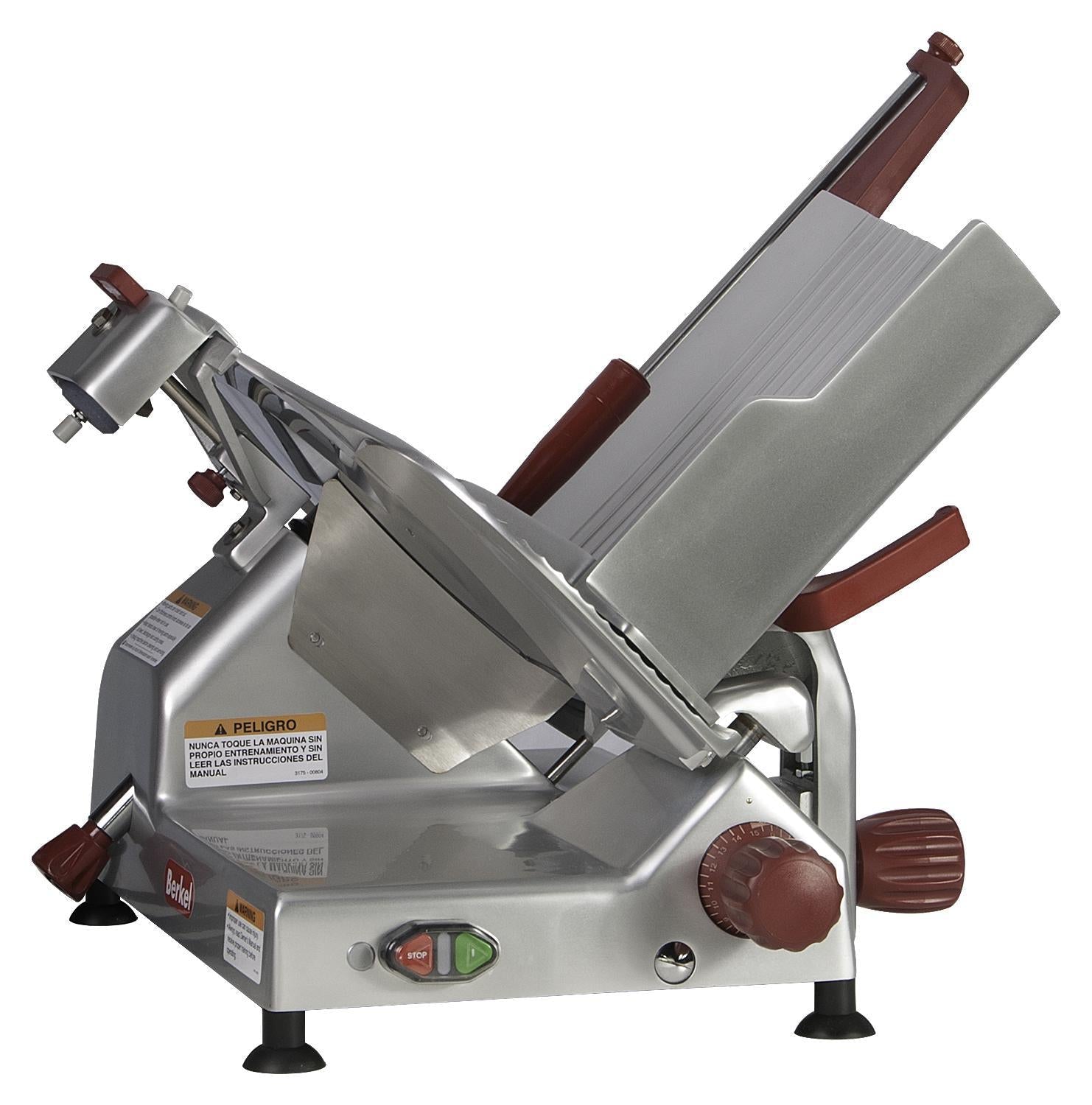 Berkel B14 Manual Aluminum Meat Slicer - 14” Blade, 1/2 HP, Belt Drive-Phoenix Food Equipment