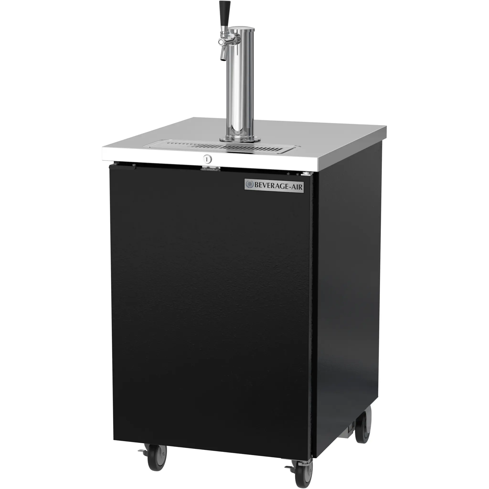 Beverage Air DD24HC1 Single Door 24" Wide Keg Beer Dispensing Cooler