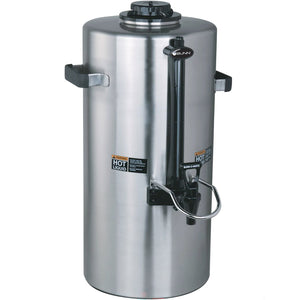 Bunn TITAN-TF Series 3 gallon (11.4L) stainless steel insulated coffee server with sight gauge and handles