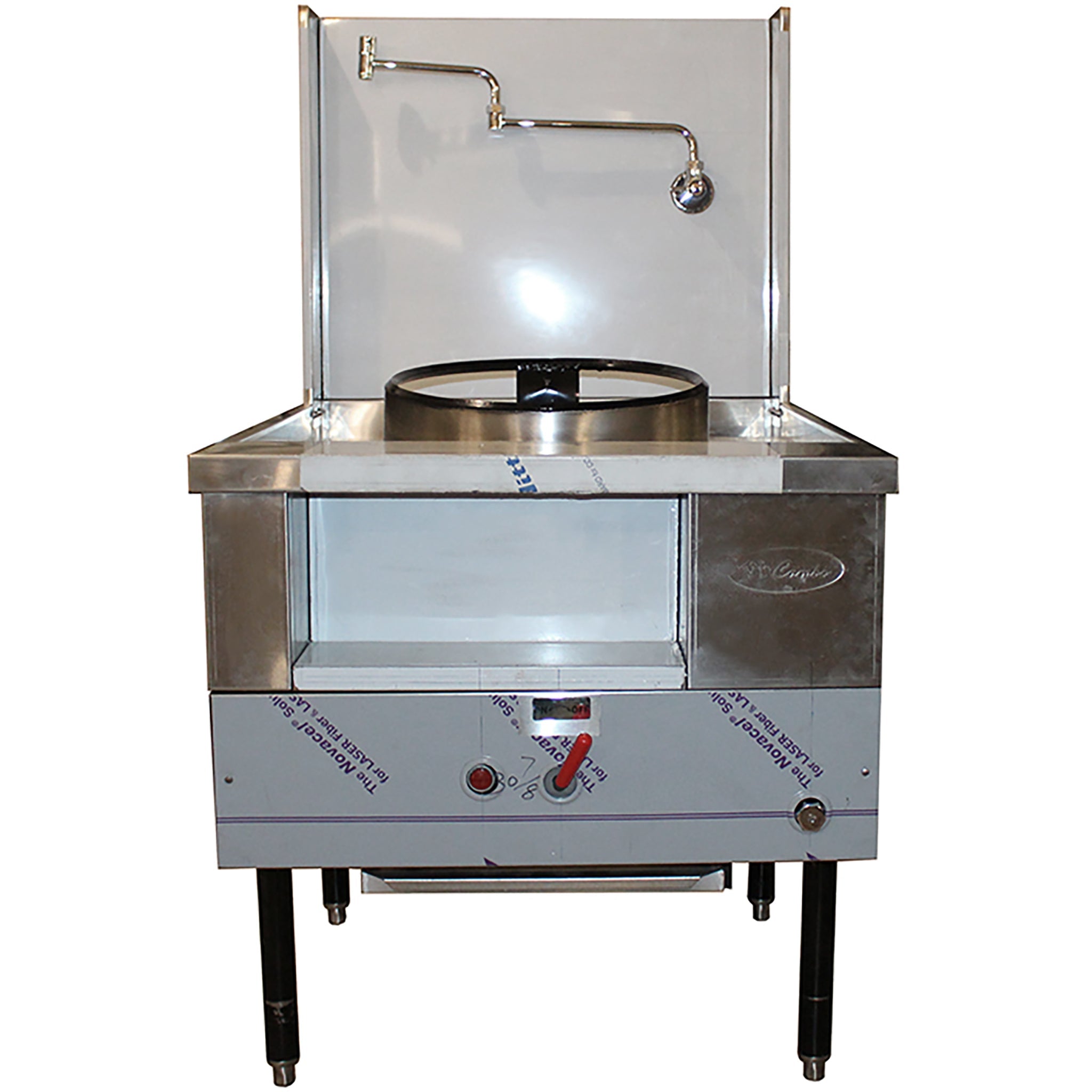 Cambo CAM-1 Natural Gas/Propane Wok Range - Single Burner-Phoenix Food Equipment