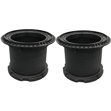 Canplas Endura Riser Pair for XL Grease Traps - 18" or 35"-Phoenix Food Equipment