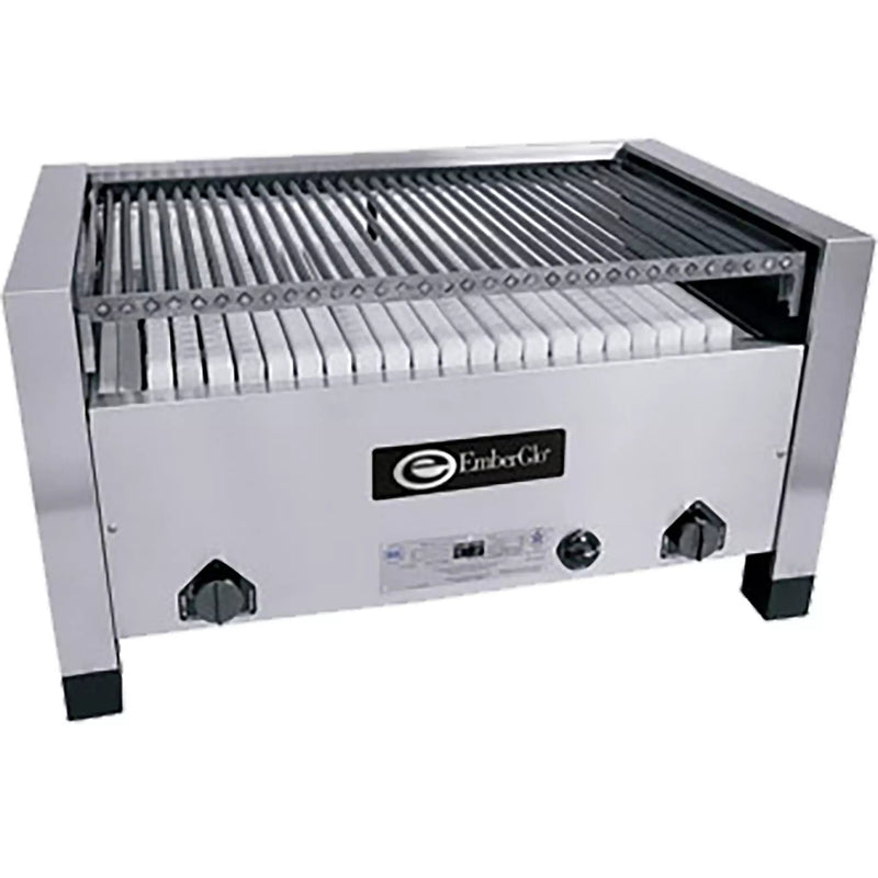 Emberglo 31C Natural Gas/Propane Countertop Radiant 36" Charbroiler-Phoenix Food Equipment