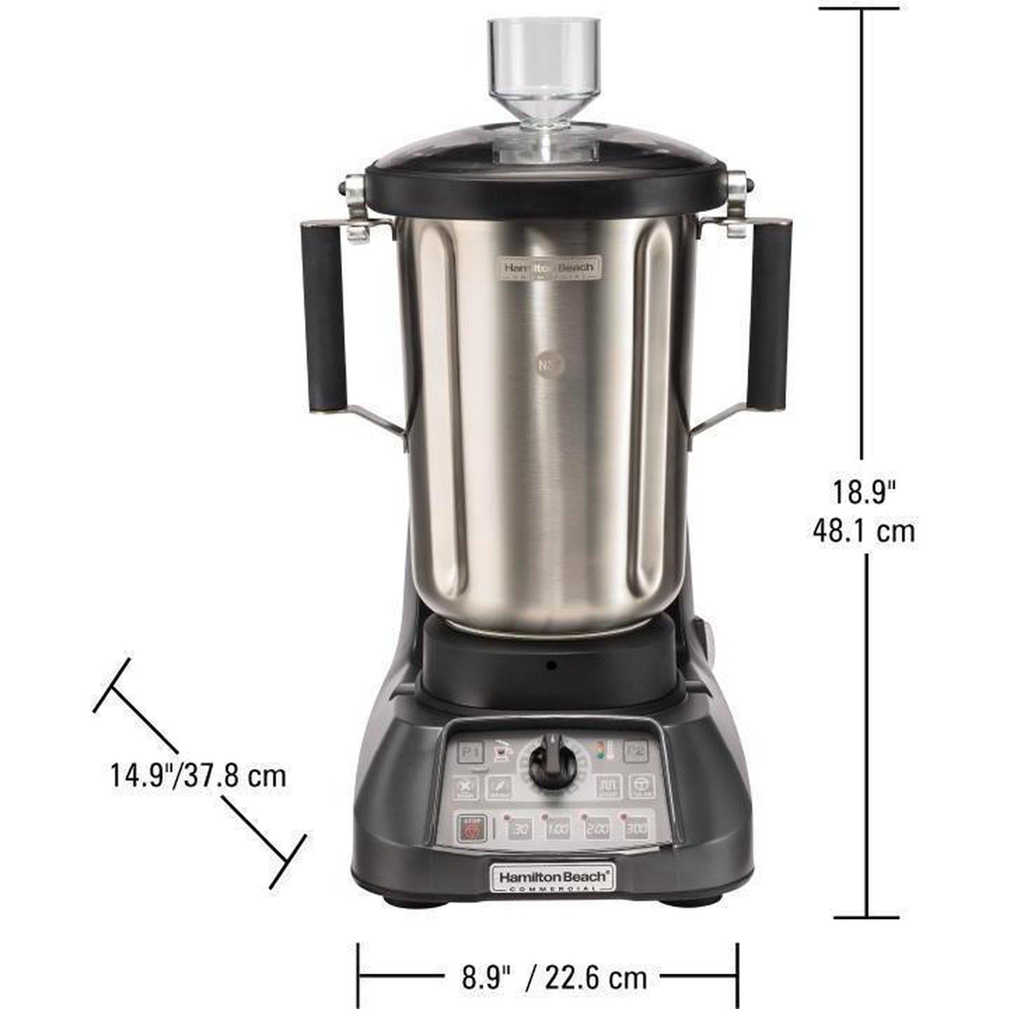Hamilton Beach HBF1100S Expeditor Culinary Blender/Food Processor - 4L, 3.5 HP-Phoenix Food Equipment