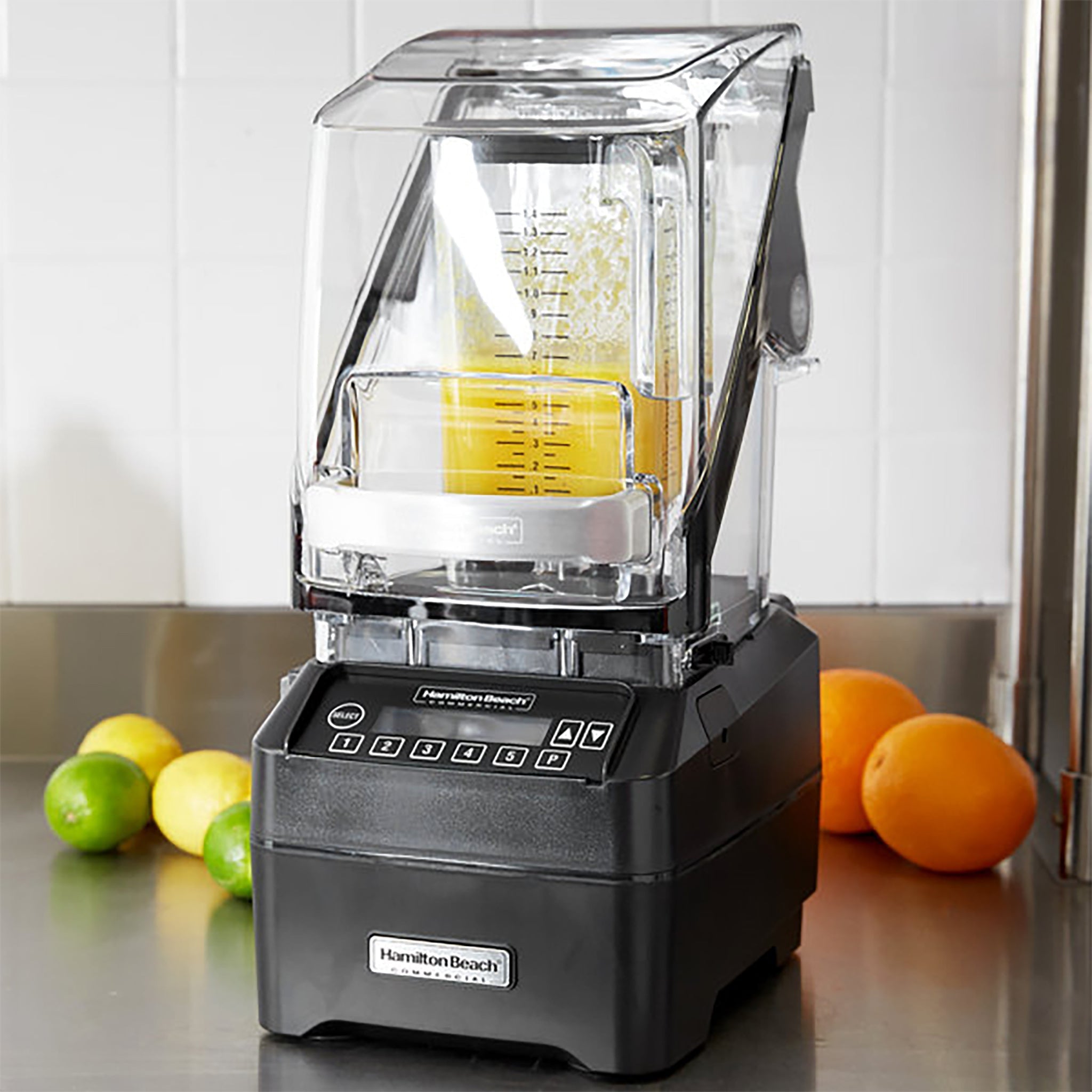 Hamilton Beach HBH750 The Eclipse Commercial Blender with Programmable Controls & Sound Enclosure – 48 Oz/1.4L Capacity, 3 HP-Phoenix Food Equipment