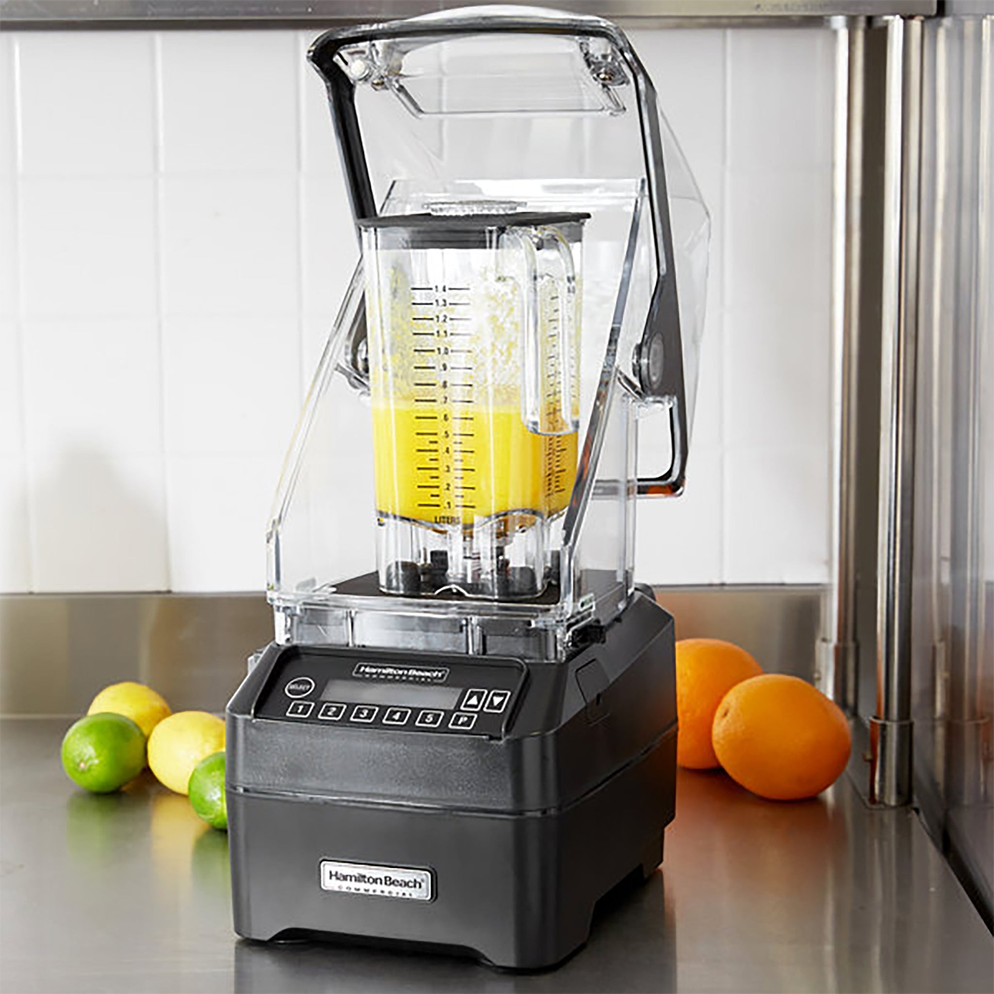 Hamilton Beach HBH750 The Eclipse Commercial Blender with Programmable Controls & Sound Enclosure – 48 Oz/1.4L Capacity, 3 HP-Phoenix Food Equipment