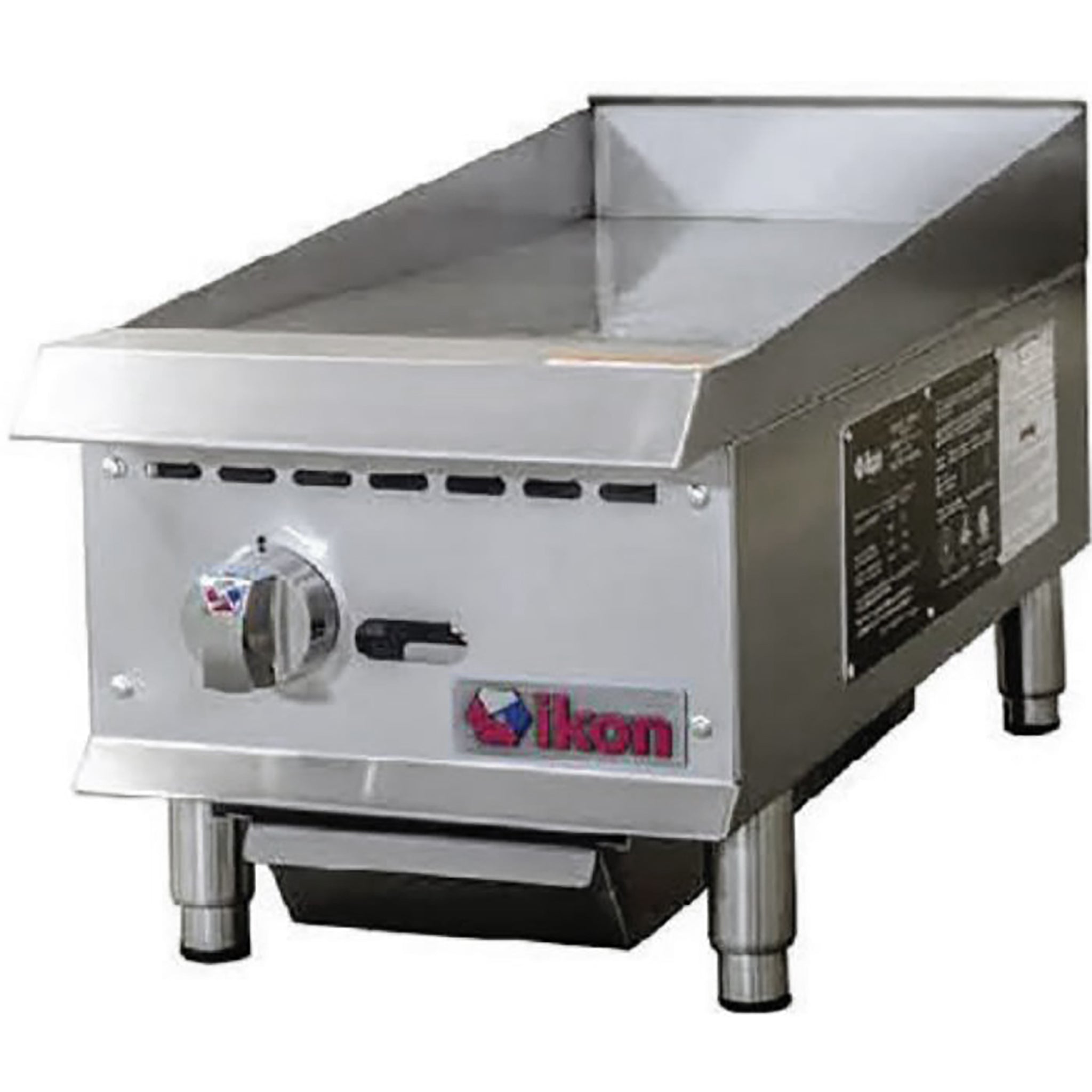 Ikon IMG-12 Natural Gas/Propane 12" Manual Griddle-Phoenix Food Equipment