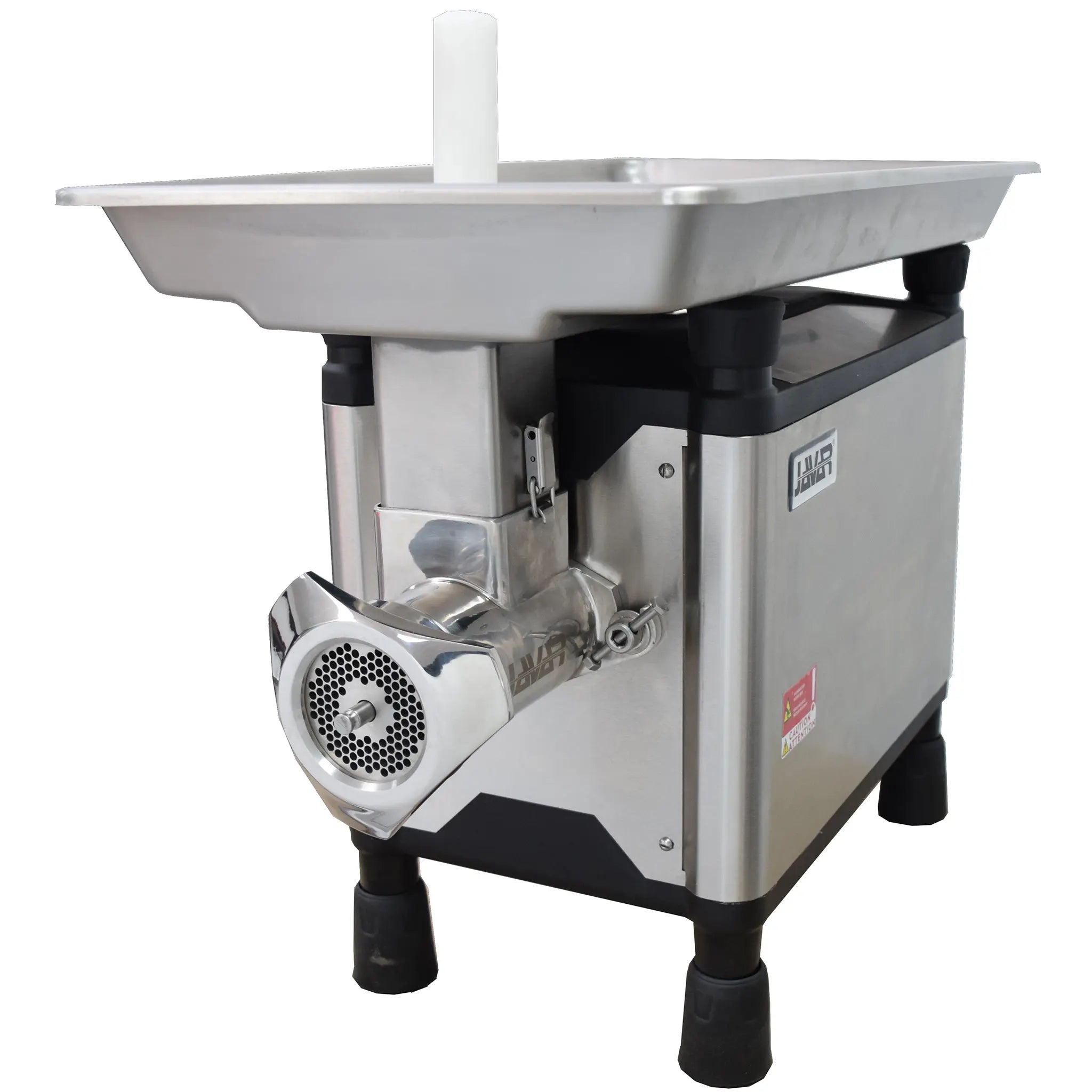 Javar MC22 Size 22 Meat Grinder - Large 27.5" x 15.3" Feeding Pan, 2 HP, 120V-Phoenix Food Equipment