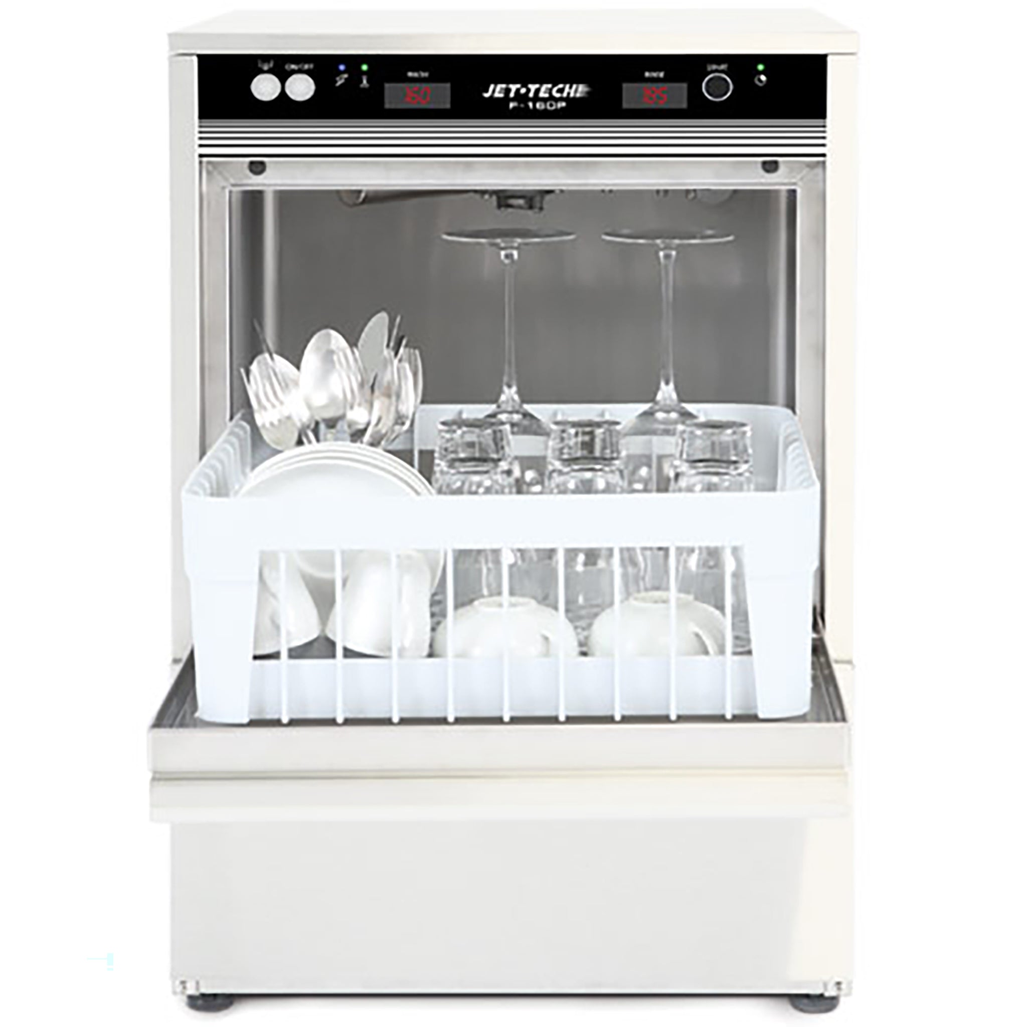 Jet-Tech F-16DP High Temp Undercounter Glasswasher-Phoenix Food Equipment