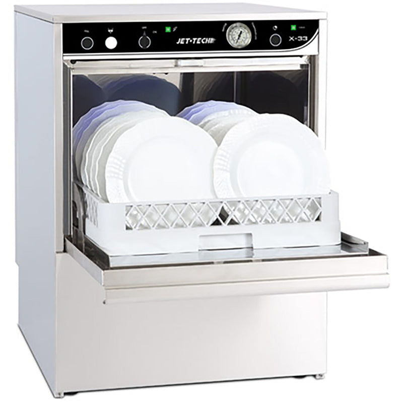 Jet-Tech X-33 Low-Temp Under Counter Dishwasher-Phoenix Food Equipment