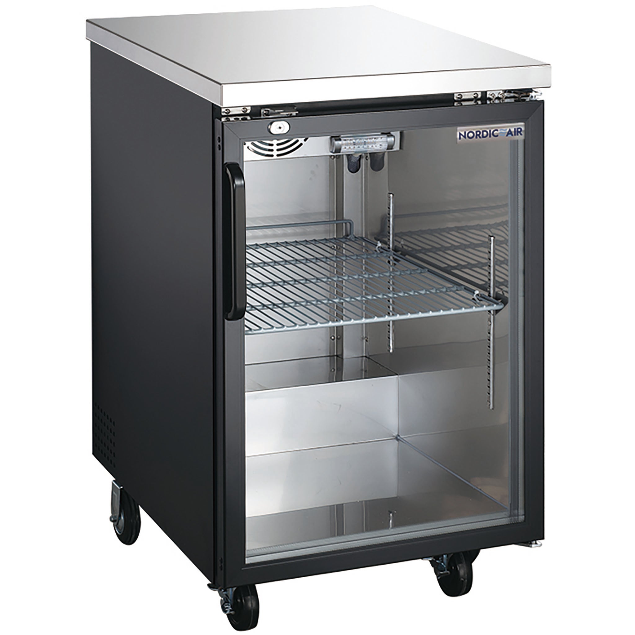 Nordic Air 24" Commercial Deep Single Door Back Bar Cooler - Various Options-Phoenix Food Equipment