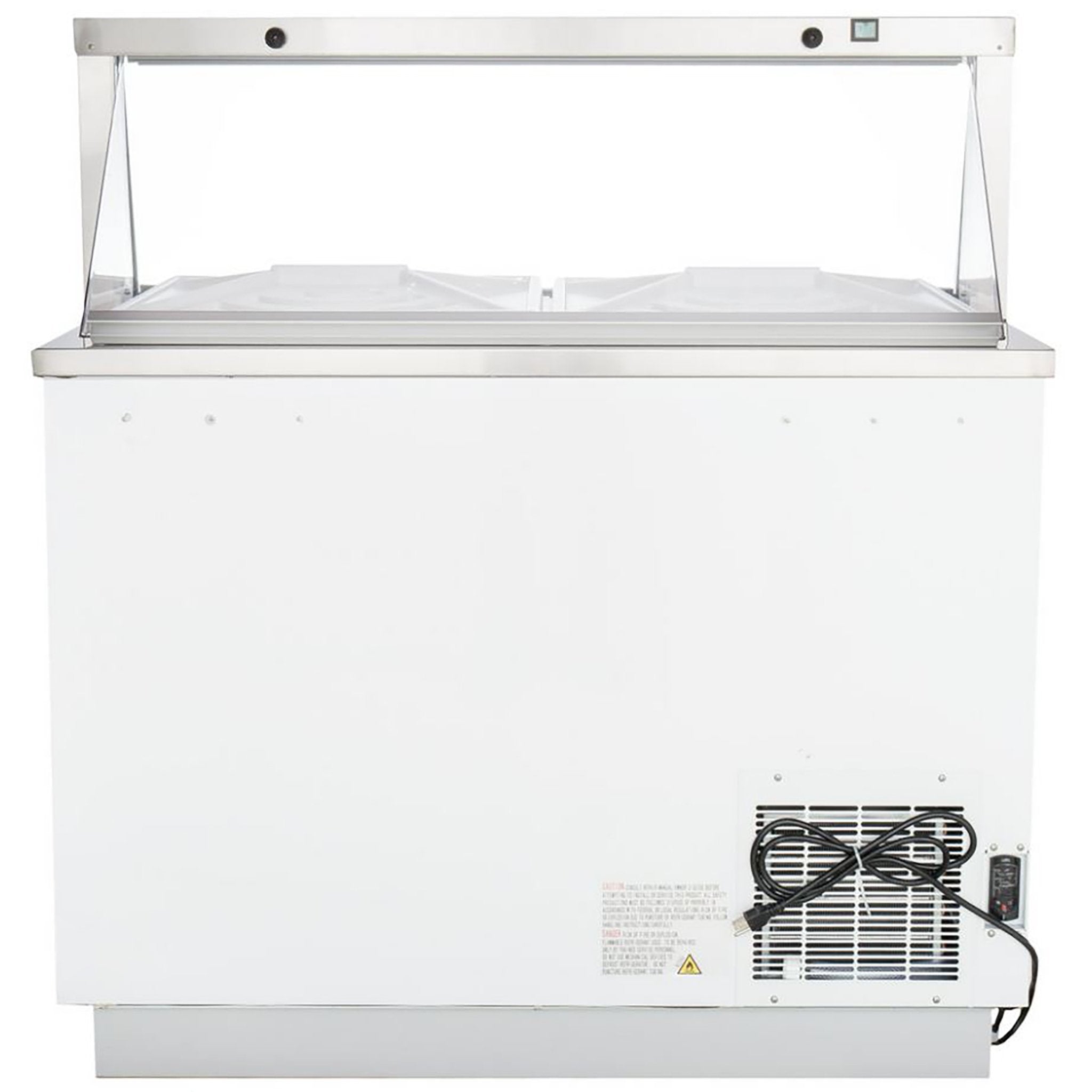 Nordic Air IDF-47 Commercial 47" Ice Cream Dipping Freezer - 8 Tub Capacity-Phoenix Food Equipment