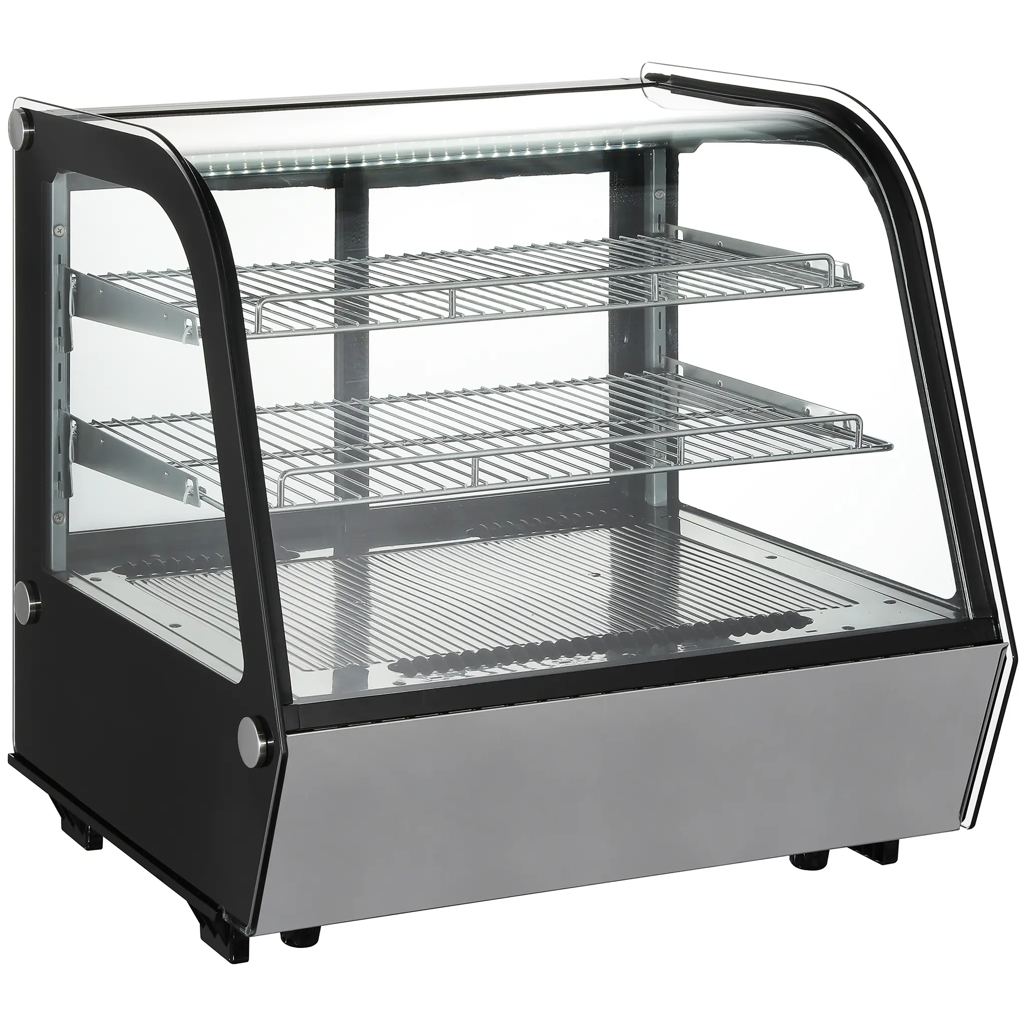 Nordic Air NCCP-27 Counter Top 28" Curved Glass Refrigerated Pastry Display Case-Phoenix Food Equipment