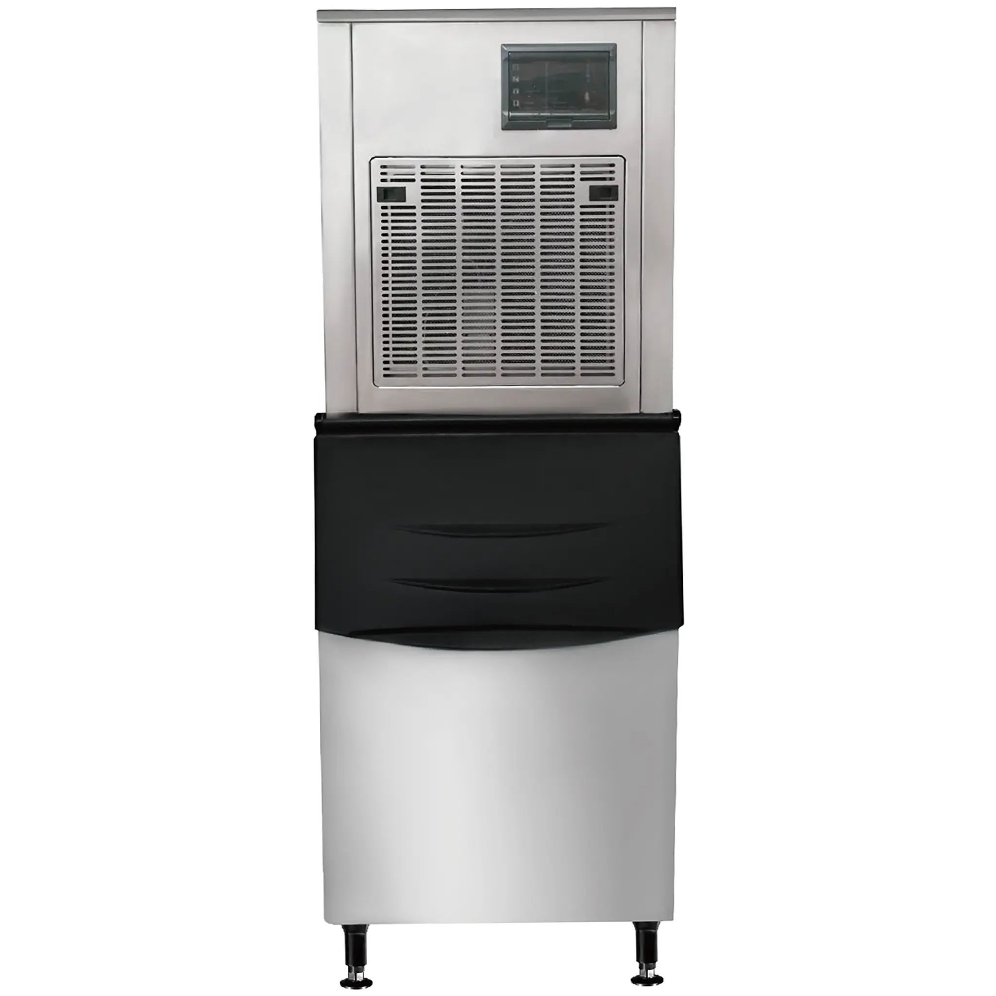 Nordic Air NIM-550F Ice Machine, Flake Shaped Ice - 550LB/24HRS, 275LBS Storage-Phoenix Food Equipment