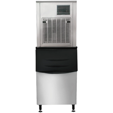 Nordic Air NIM-550F Ice Machine, Flake Shaped Ice - 550LB/24HRS, 275LBS Storage-Phoenix Food Equipment