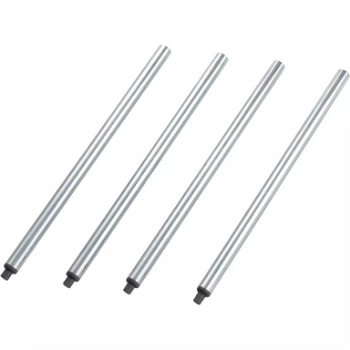 Phoenix Galvanized & Stainless Steel Table Legs (Set of 4 or 6) - Various Sizes-Phoenix Food Equipment