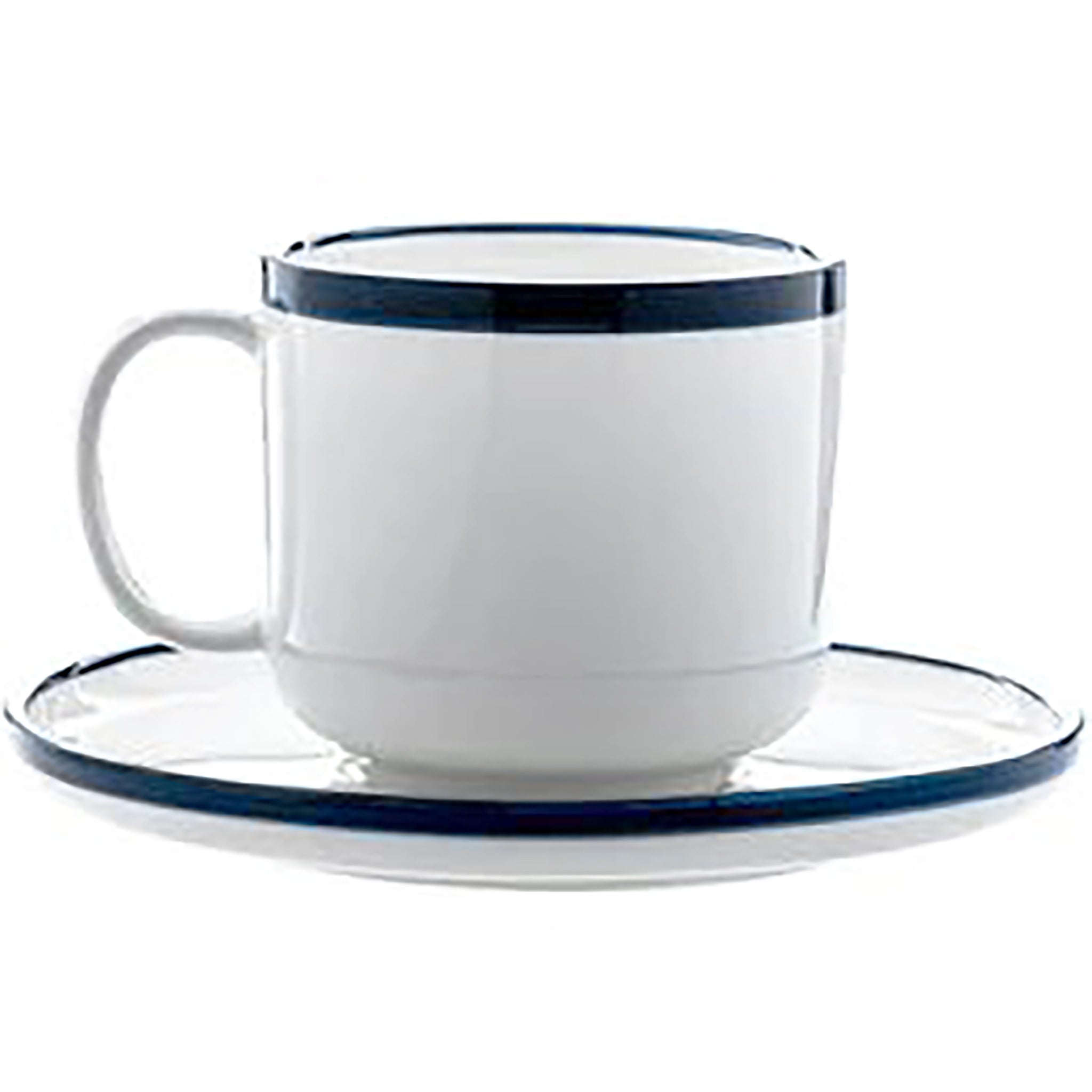 Phoenix Milford Latte Cup With Saucer-Phoenix Food Equipment