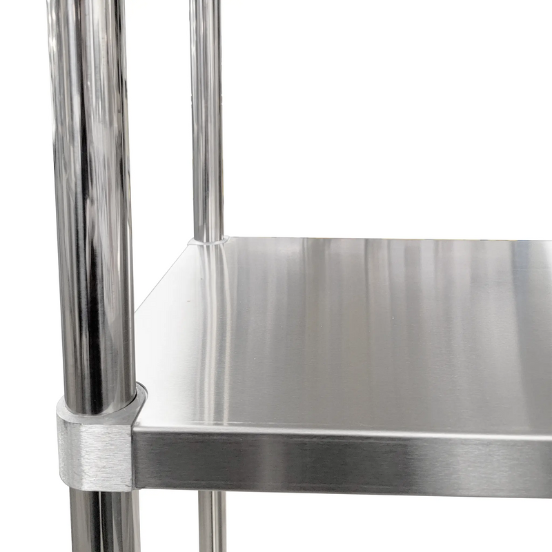 Phoenix Stainless Steel Poles For 4 Tier Shelving (Set of 4)- Various Sizes-Phoenix Food Equipment