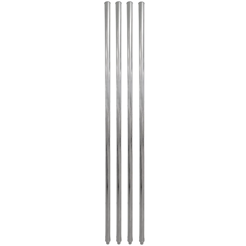 Phoenix Stainless Steel Poles For 4 Tier Shelving (Set of 4)- Various Sizes-Phoenix Food Equipment
