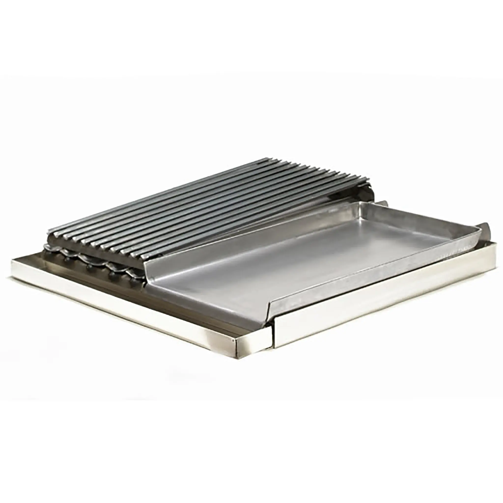 Rocky Mountain MGB24SS-8 Universal Add on 12" Griddle & 12" Charbroiler Combo-Phoenix Food Equipment