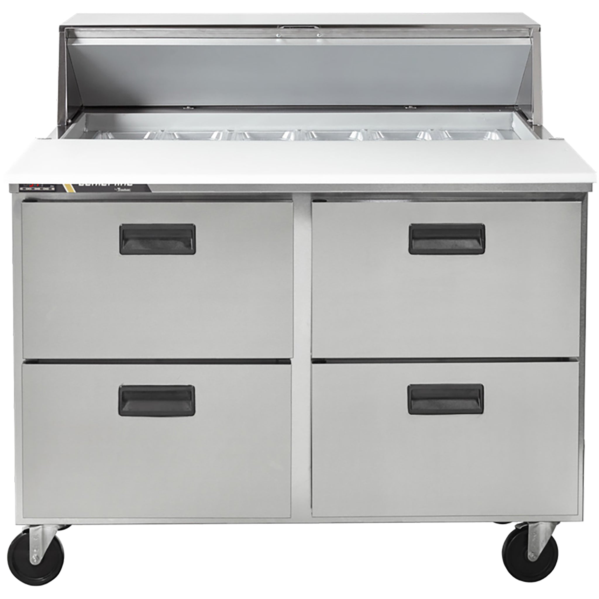 Traulsen Centerline CLPT-4812 Double Door 48" Refrigerated Sandwich Prep Table - Various Configurations-Phoenix Food Equipment