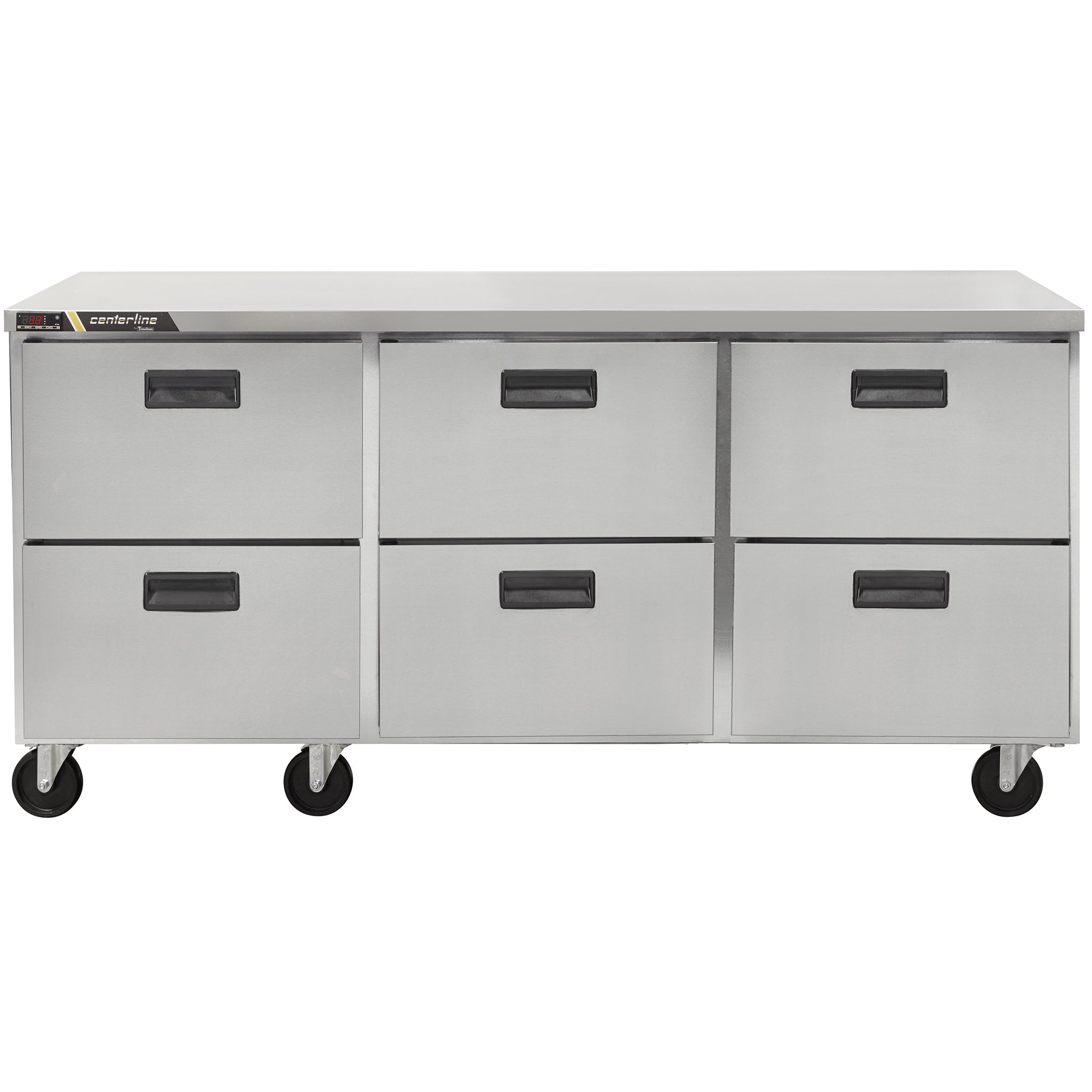 Traulsen Centerline CLUC-72R Triple Door 72" Refrigerated Work Table - Various Configurations-Phoenix Food Equipment