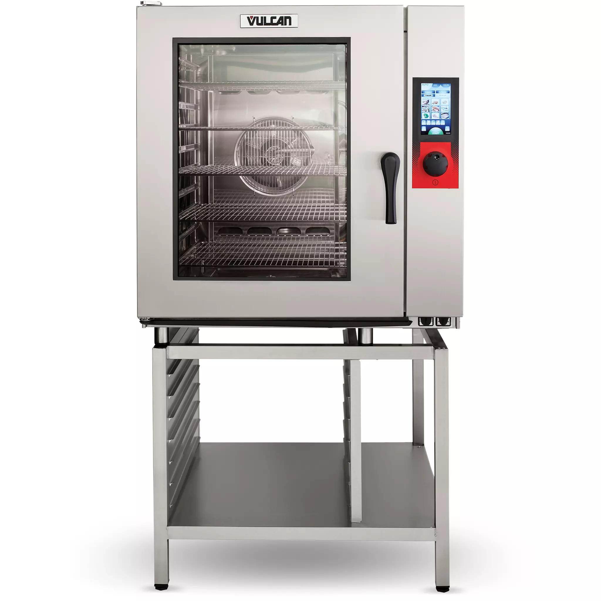Vulcan TCM-102G Natural Gas/Propane Combi Oven - Fits 10 Full Size Sheet Pans-Phoenix Food Equipment