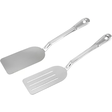 Winco 14" Stainless Steel Serving Turner - Various Styles-Phoenix Food Equipment