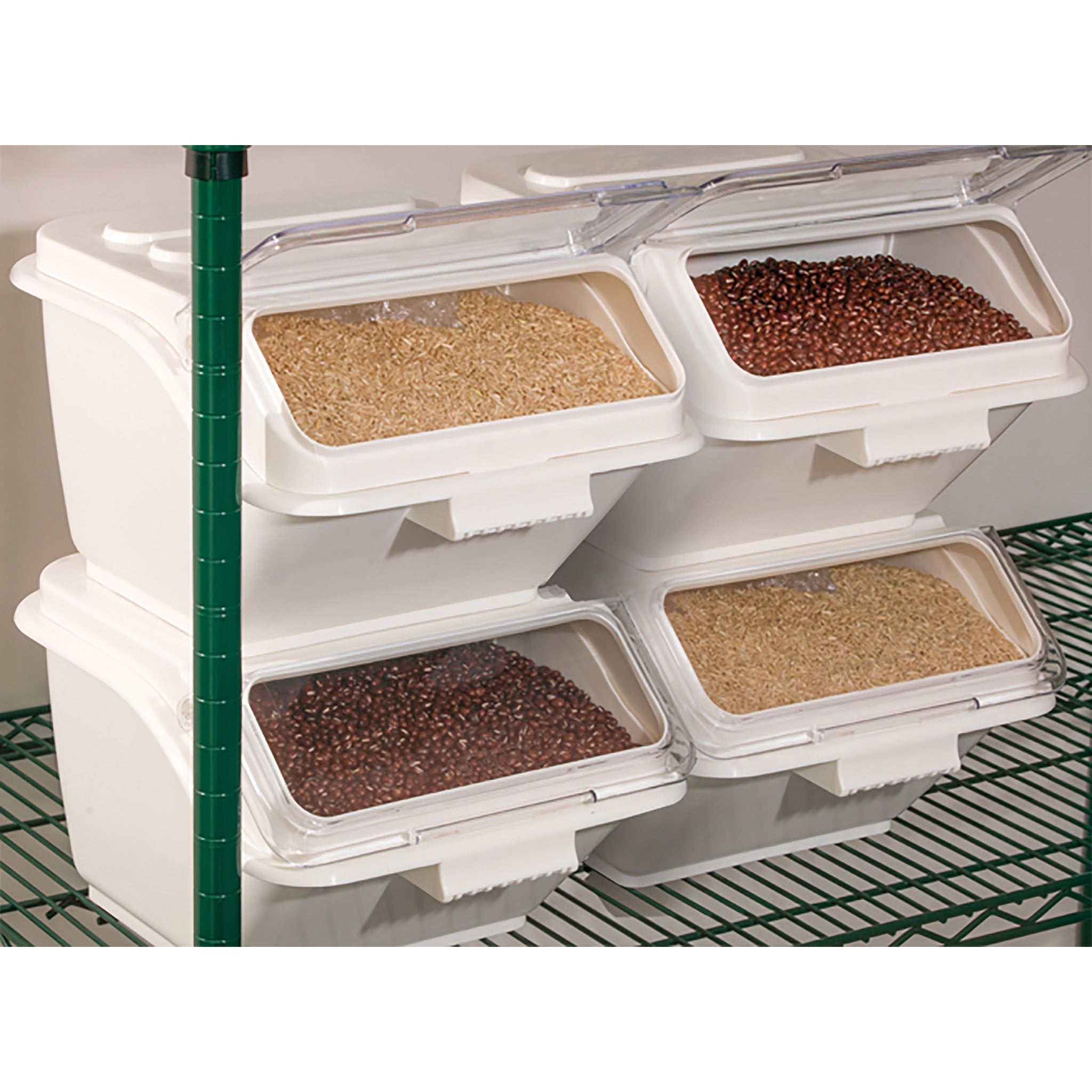 Winco 2 Gallon IB-2S Shelf Ingredient Bin-Phoenix Food Equipment
