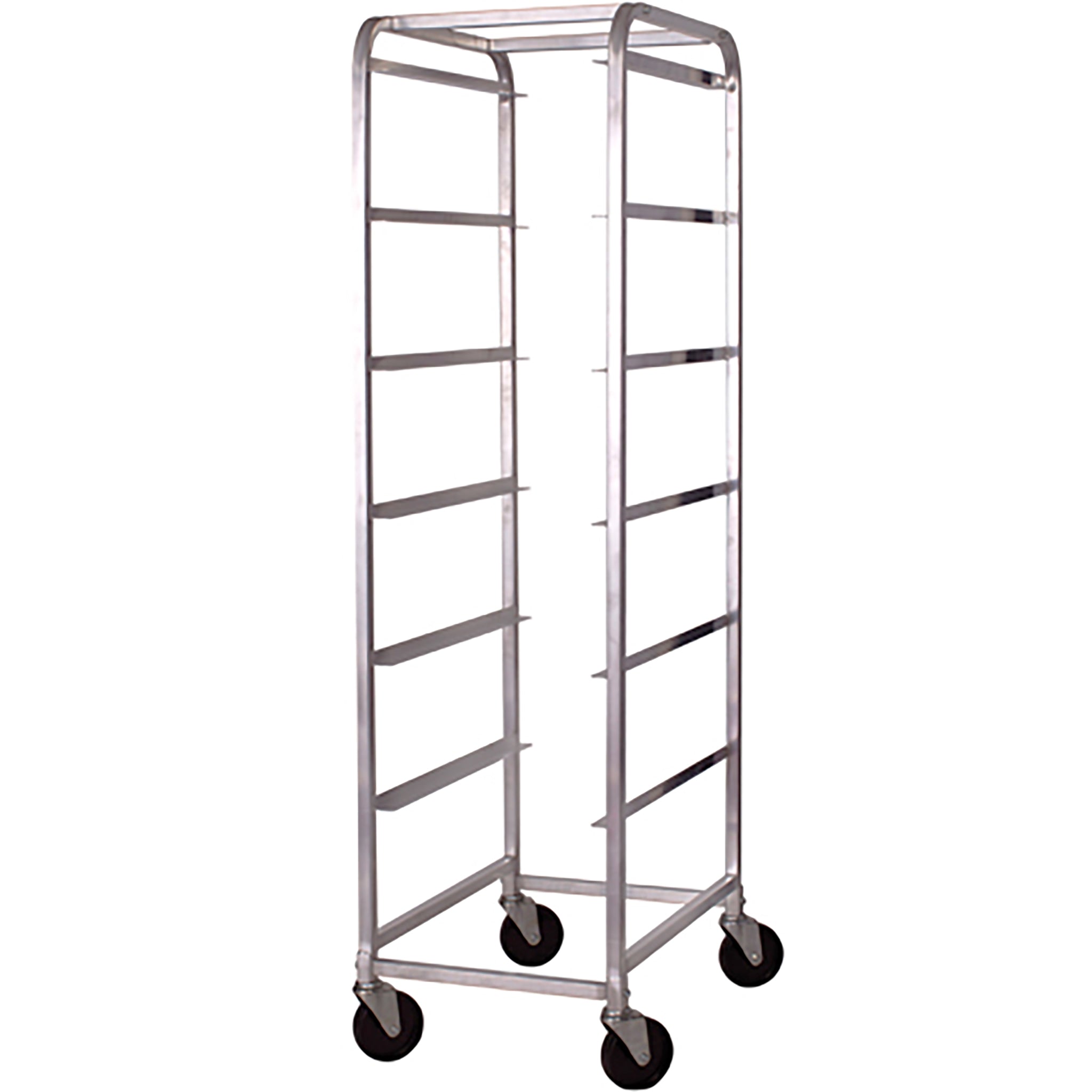 Winco ABBC-6 Aluminum 6 Tier Bus Bin Rack-Phoenix Food Equipment