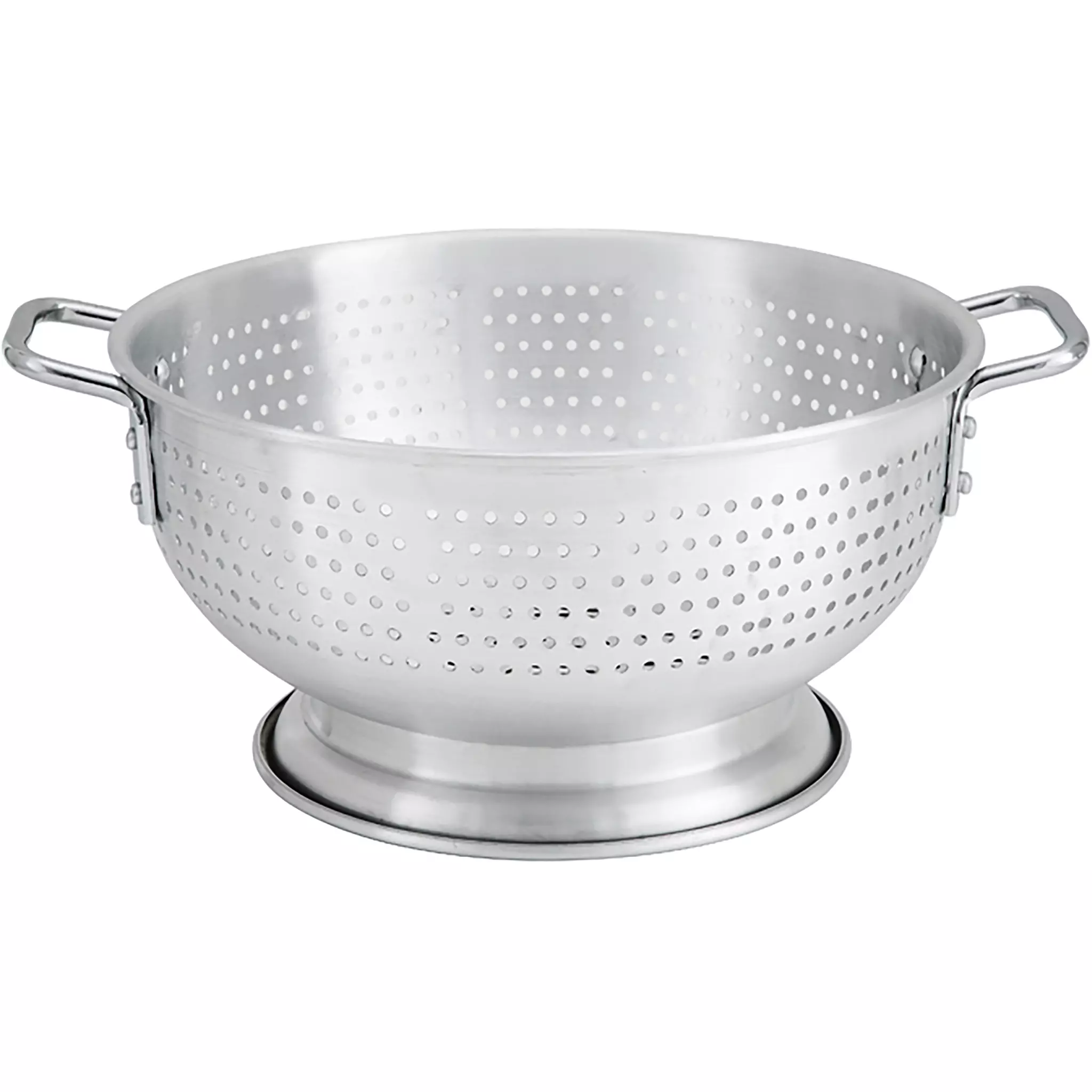 Winco Aluminum Colander With Base & Handle - Various Sizes-Phoenix Food Equipment