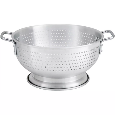 Winco Aluminum Colander With Base & Handle - Various Sizes-Phoenix Food Equipment