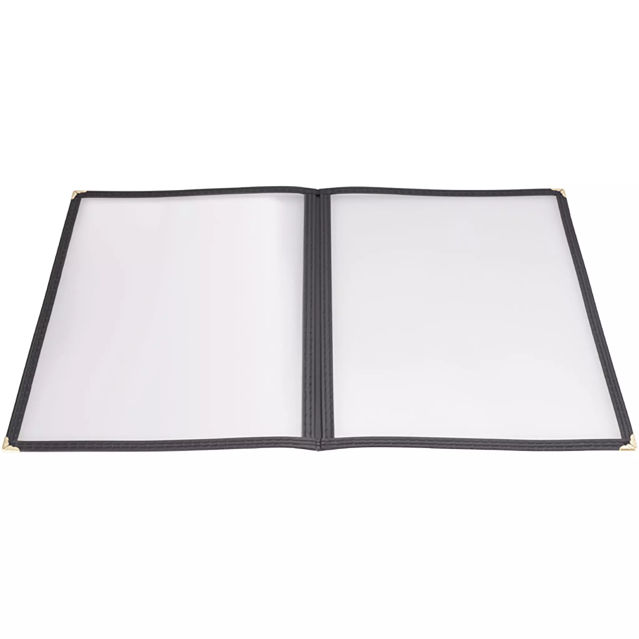 Winco Black Panel Menu Cover - Various Sizes-Phoenix Food Equipment