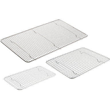 Winco Chrome-Plated Pan Grate/Rack For Steam Table Pan - Various Sizes-Phoenix Food Equipment