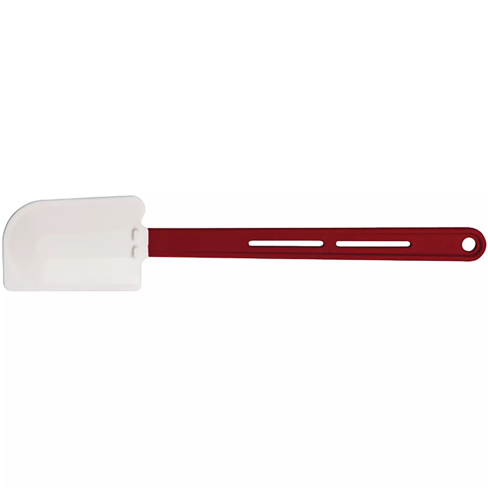 Winco Flat Blade Heat Resistant Silicone Spatula Scraper - Various Sizes-Phoenix Food Equipment